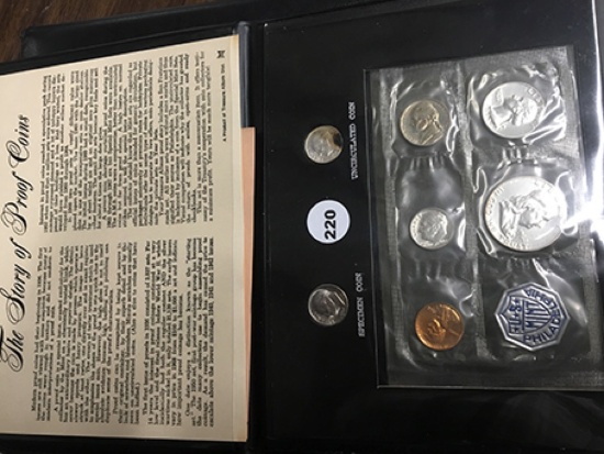 1962 US Proof Set in Album