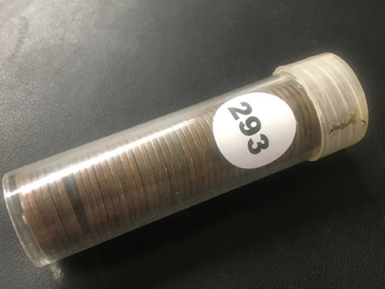 1 roll 1934 Lincoln Wheat cents