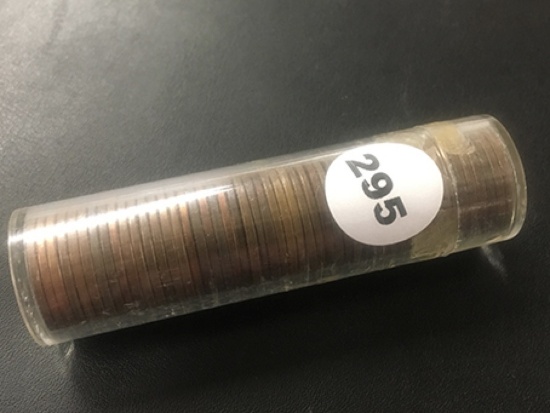 1 roll 1957-D Lincoln Wheat cents