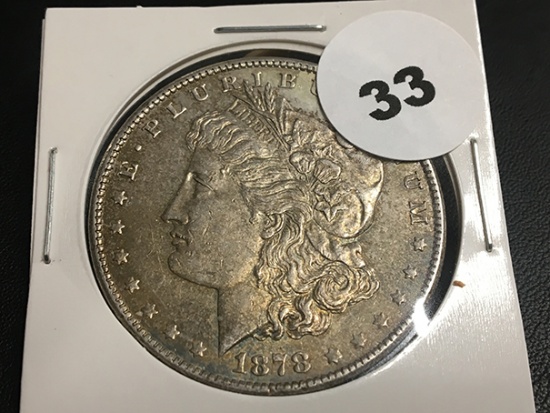 1878-S Morgan silver dollar Fine