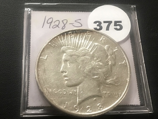 1928-S Peace dollar