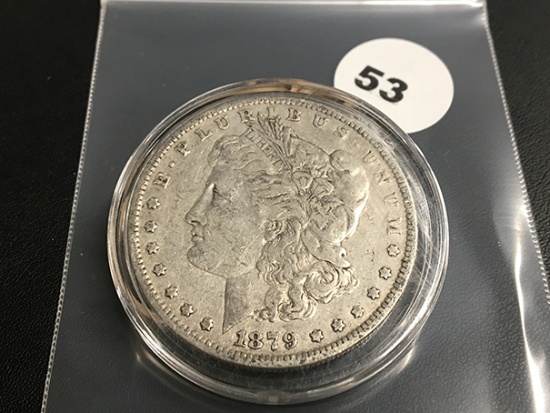 1879-O Morgan silver dollar Fine