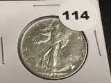 1936 Walking liberty half XF