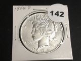 1934-D Peace dollar Unc