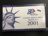 2001 US Mint Proof set