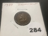 1889 Indian cent