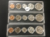 1953-P-D-S Mint set in acrylic