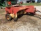 NH 268 square baler, shedded