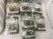 Lot of 7 JD Tractors, 1:64 scale