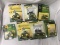 Lot of 7 JD Tractors, 1:64 scale