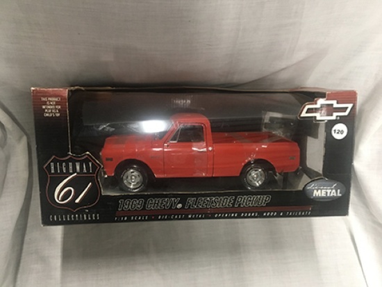 1969 Chevy fleetside Pickup, 1:18 scale, Highway 61