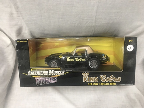 King Cobra, 1:18 scale, Ertl, American Muscle Thunder, New Tool