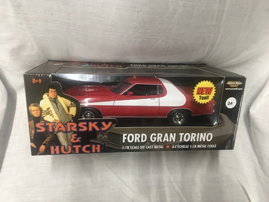 Starsky & Hutch, Ford Gran Torino, 1:18 scale, American Muscle