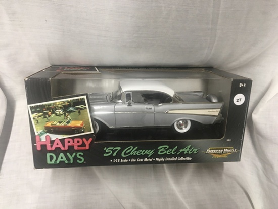 Happy Days, 1957 Chevy Bel Air, 1:18 scale, Ertl, American Muscle