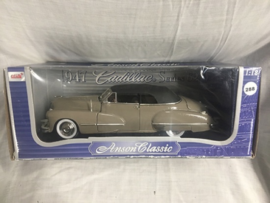 1947 Cadillac Series 62, 1:18 scale, Anson Classic