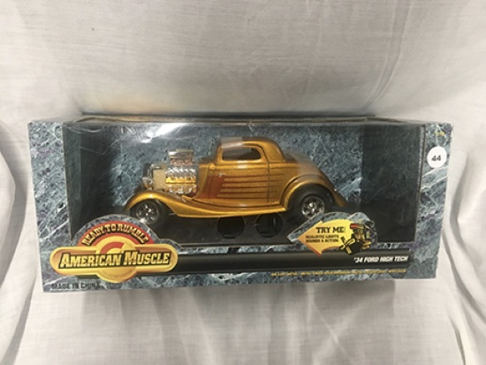 1934 Ford High Tech w/lights & action, 1:18 scale, American Muscle