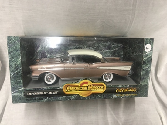 1957 Chevrolet Bel Air, 1:18 scale, Ertl, American Muscle