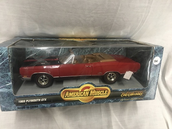 1969 Plymouth GTX, 1:18 scale, Ertl, American Muscle
