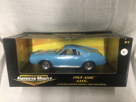 1969 AMC AMX, 1:18 scale, Ertl, American Muscle