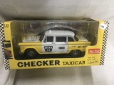 Checker Taxi Cab, 1:18 scale, Sunstar