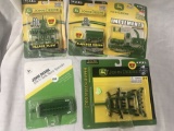 Lot of 5 JD Equipment, 1:64 scale
