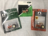 Lot of 3 AC Tractors, 1:64 scale