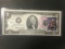 1976 $2 Bill with stamp Elgin Illinois April 13th UNC