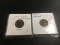 1909 VDB & 1960 D Large Date Lincoln Cents