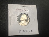 1987 S Jefferson nickel Proof