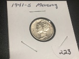 1941 S  Mercury Dime BU
