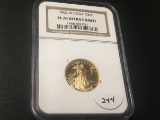 2003 W Eagle Gold $10 NGC PF70 Ultra Cameo