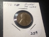 1946-D/D Lincoln Cent AU