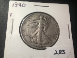 1940 Walking Liberty Half dollar