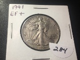 1941 Walking Liberty Half dollar
