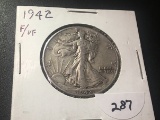 1942 Walking Liberty Half dollar