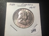 1951 Franklin Half dollar BU