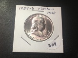 1954 D Franklin Half dollar BU