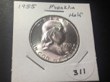 1955 Franklin Half dollar