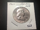 1962 Franklin Half dollar BU