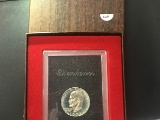 1973-S Proof Eisenhower Dollar in Brown box
