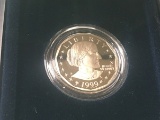 1999 Susan B Proof dollar in mint box & COA