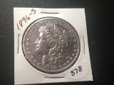 1896 S Morgan Dollar KEY