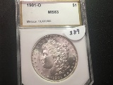 1901 O Morgan Dollar PCI MS63