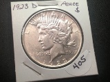 1923 D Peace Dollar BU