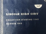 Lincoln cent Book #2 1941-1967