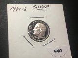 1999-S Proof silver Dime