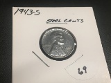 1943-S Steel Lincoln Cent