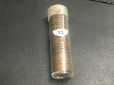 1 Roll 1958-D Lincoln Cents Fine to BU