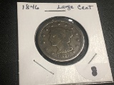 1846 Braided Hair Large Cent Small Date