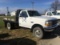 1997 F350 4WD, Diesel, automatic, Knapheide flatbed, dually, 119,155 miles, runs & drives